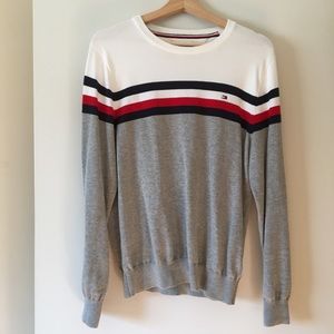 Tommy Hilfiger Stripe Crewneck Sweatshirt Size S